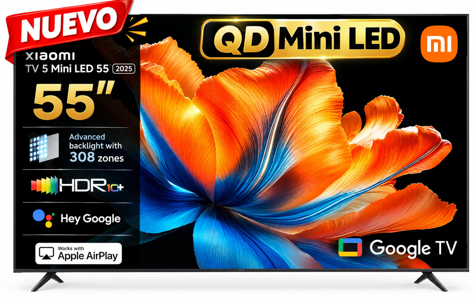 TELEVISOR XIAOMI TV S MINI LED 55' 2026 — L55MC-SPH - 1