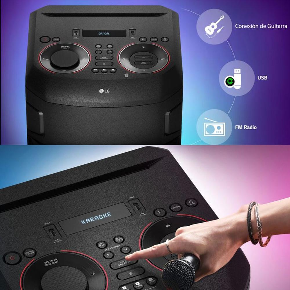 TORRE DE SONIDO LG XBOOM RNC5 MULTI-BLUETOOTH+MICRO - 2