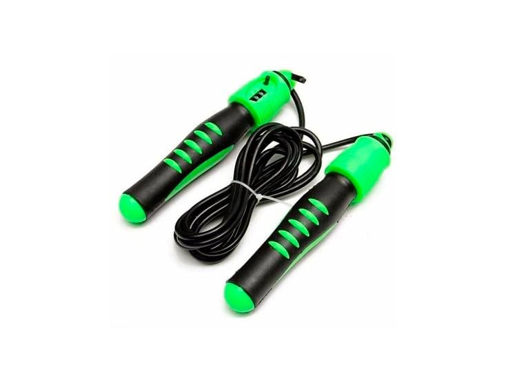 SOGA PARA SALTAR CON CONTADOR VERDE 200G - 1