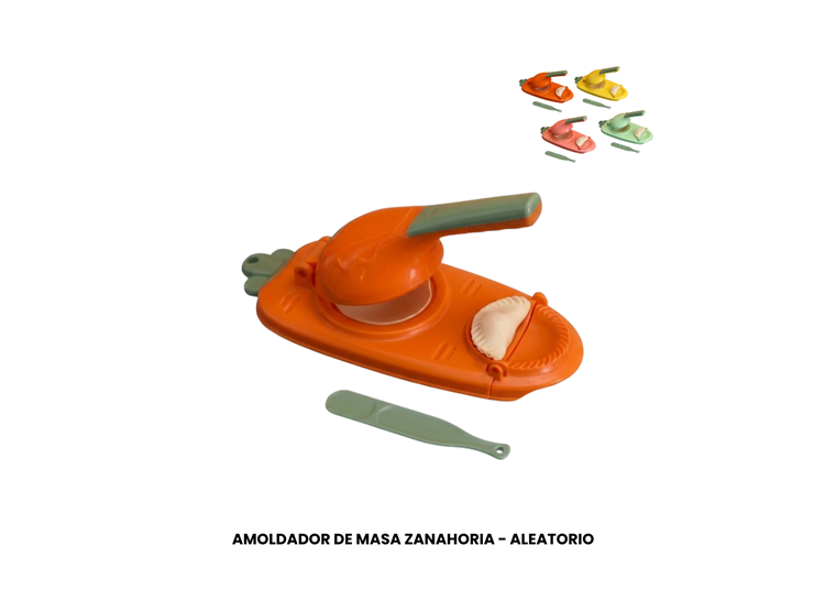 AMOLDADOR DE MASA ZANAHORIA - ALEATORIO - 1