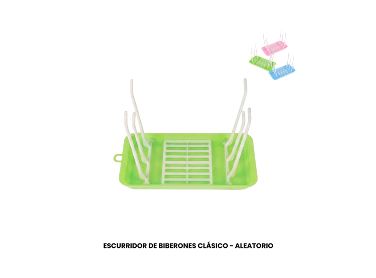 ESCURRIDOR DE BIBERONES CLÁSICO - ALEATORIO - 1
