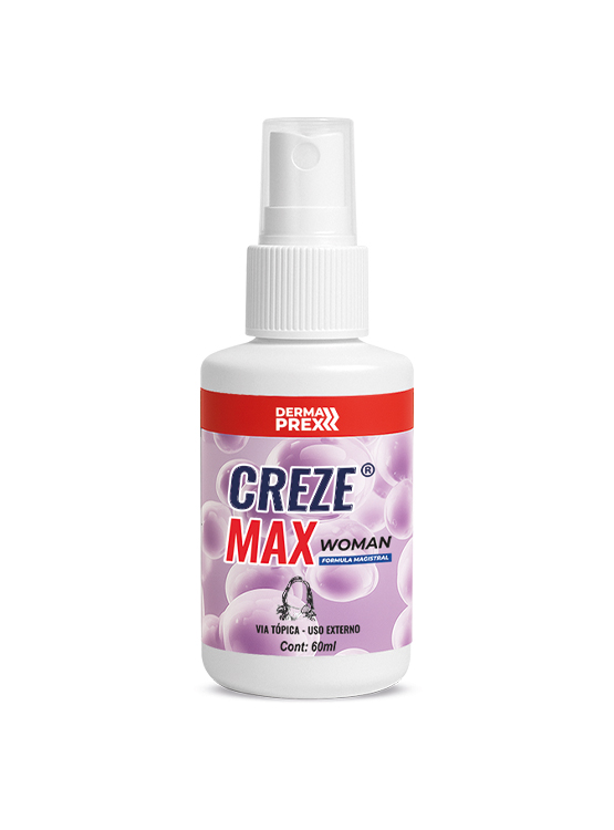 LOCIÓN CAPILAR ANTI CAÍDA PARA MUJER- CREZE MAX FOR WOMAN 60 ML- DERMAPREX - 2