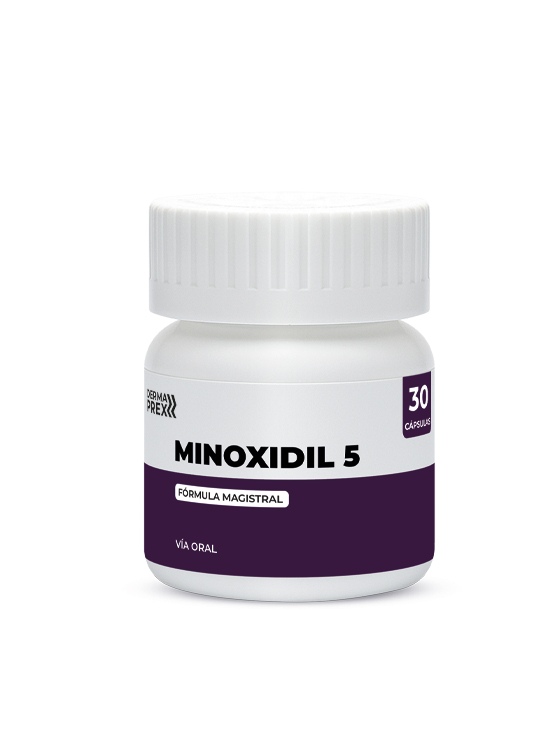 MINOXIDIL PARA HOMBRE 5MG- 30 CAPS- DERMAPREX - 2