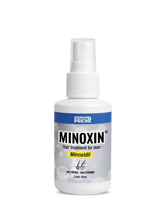 LOCION PARA CAÍDA INICIAL PARA HOMBRES- MINOXIDIL 5% 60 ML- DERMAPREX - 3