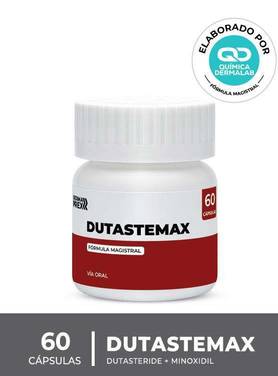 CAPSULAS AVANZADAS ANTI CAÍDA– MINOXIDIL 5MG Y DUTASTERIDE 0.5 MG 60 CAPS- DERMAPREX - 1