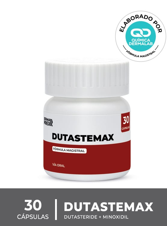 CAPSULAS AVANZADAS ANTI CAÍDA– MINOXIDIL 5MG Y DUTASTERIDE 0.5 MG 30 CAPS- DERMAPREX - 1