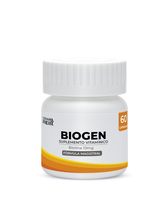 SUPLEMENTO CAPILAR PARA CABELLO FINO Y DEBILITADO- BIOTINA 10 MG 60 CAPS- DERMAPREX - 2