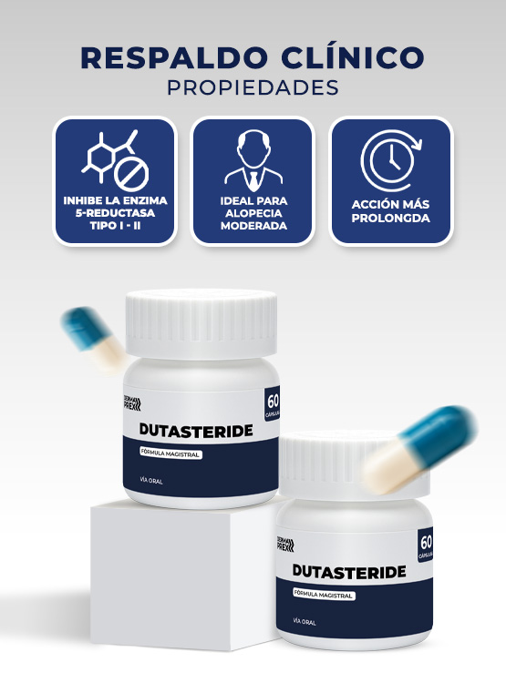 CAPSULAS CAPILARES – DUTASTERIDE 0.5 MG 60 CAPS- DERMAPREX - 2