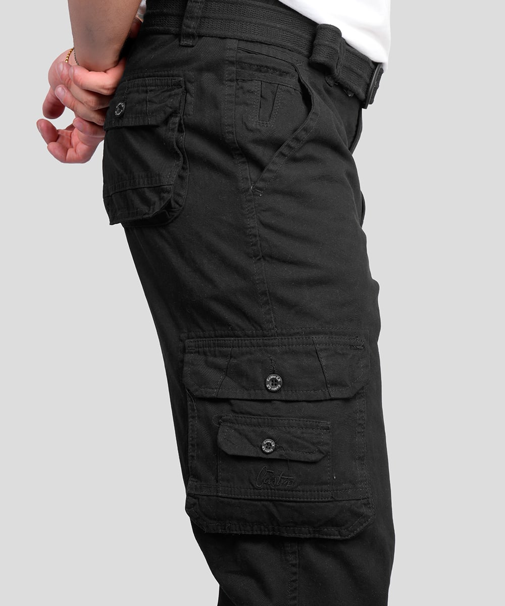 7017 PANTALON DRILL CARGO REDWOOD 100% ALGODÓN RÍGIDO HOMBRE - 3