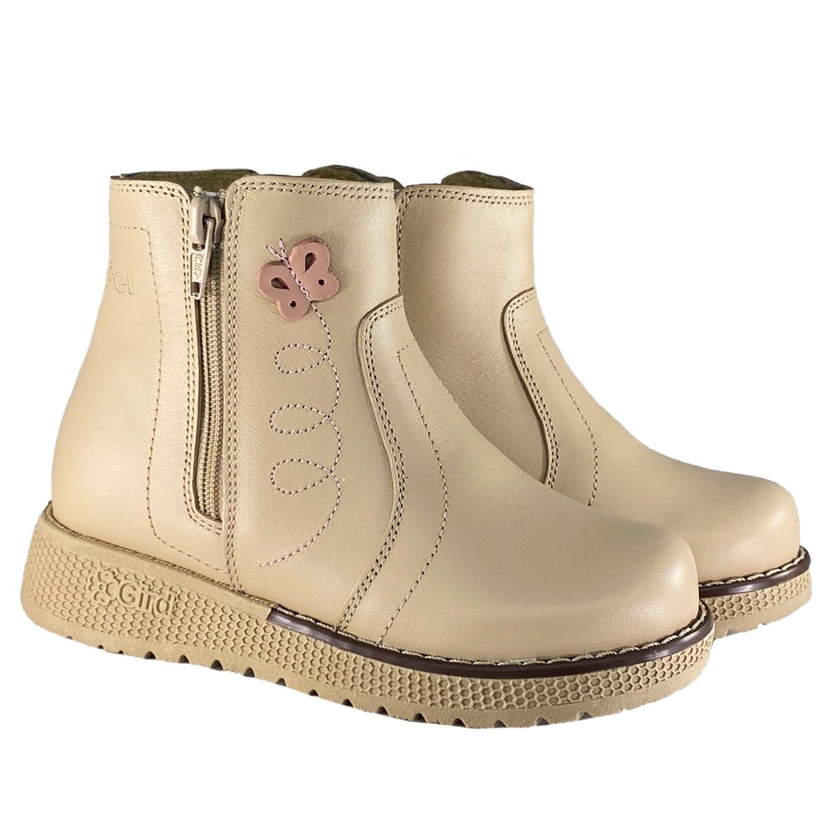 BOTA NIÑA PEI UOU CUERO SELENE - 1