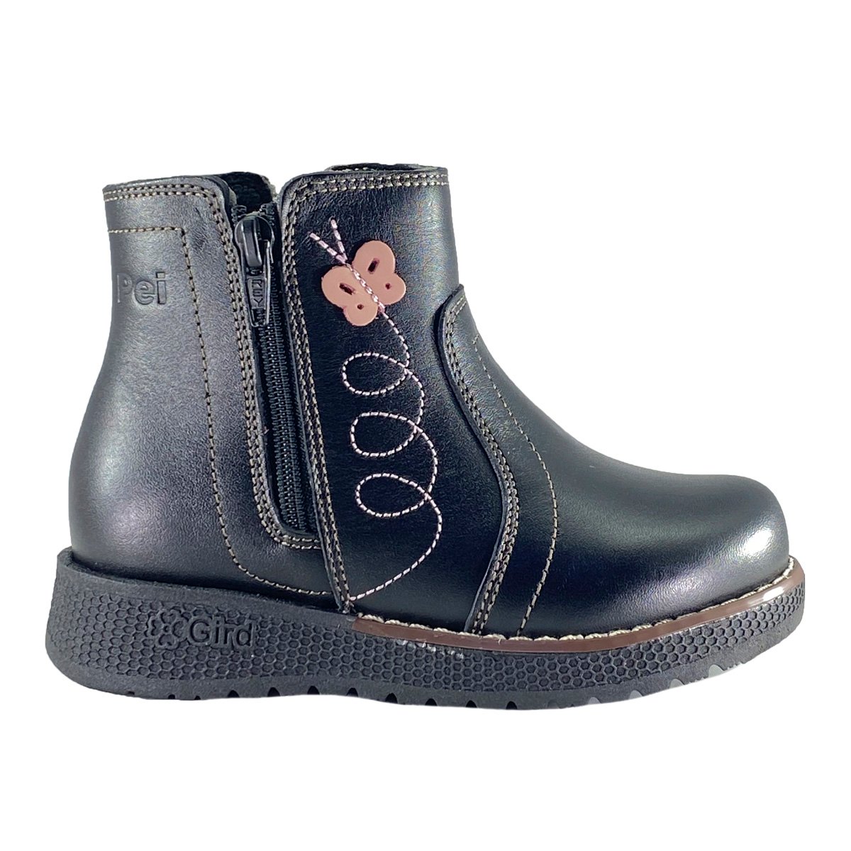 BOTA NIÑA PEI UOU CUERO SELENE - 5