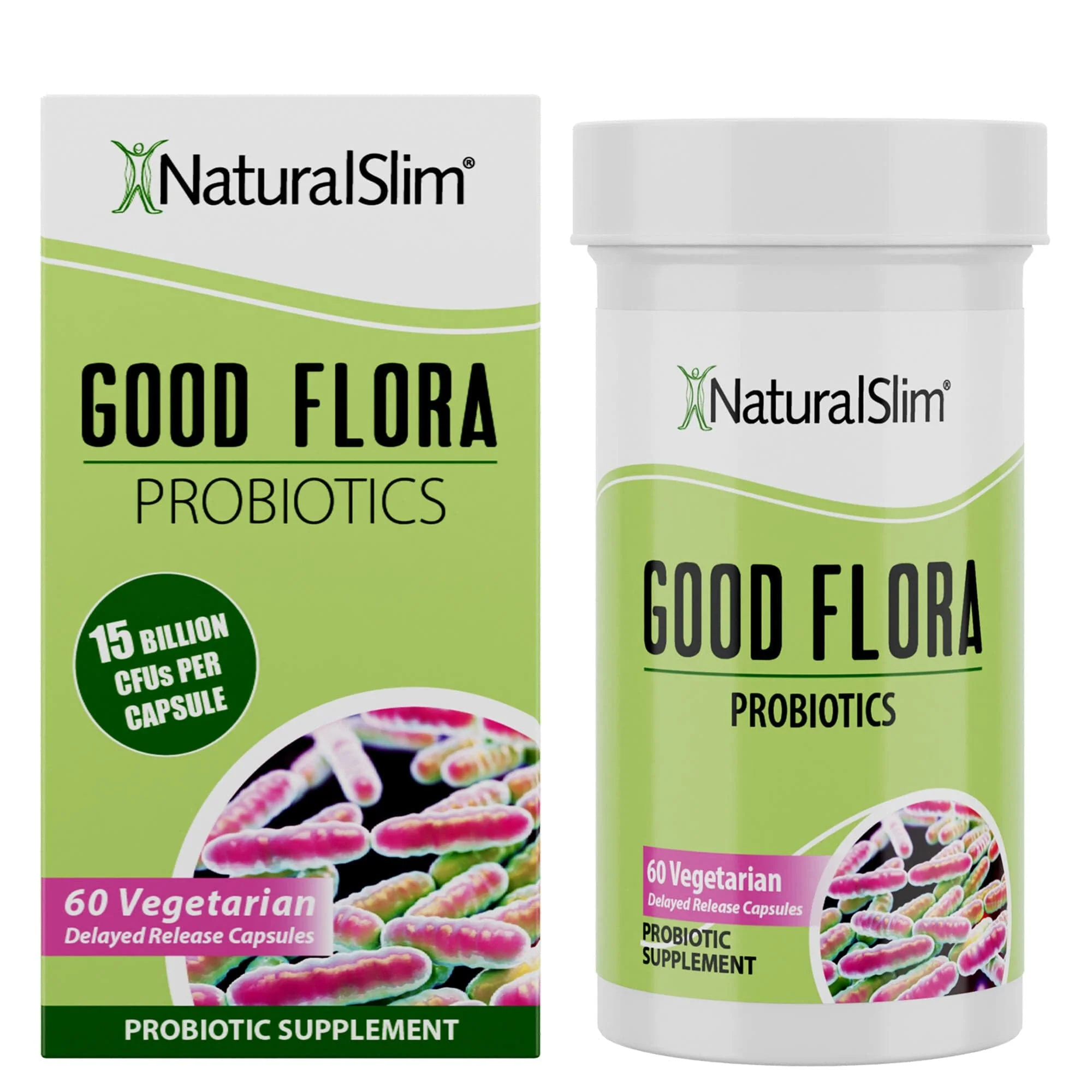 NATURALSLIM GOOD FLORA 60 CÁPSULAS - 1