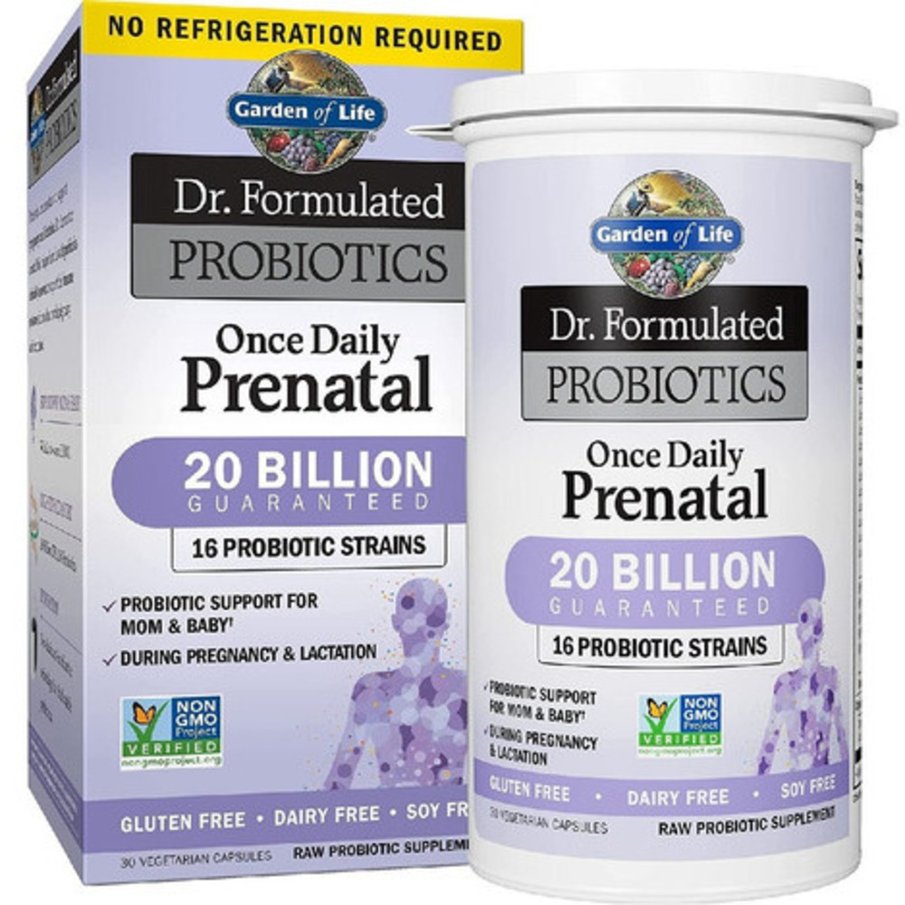 GARDEN OF LIFE PROBIOTICOS  PRENATAL 30 CAPSULAS VEGETARIANAS - 2