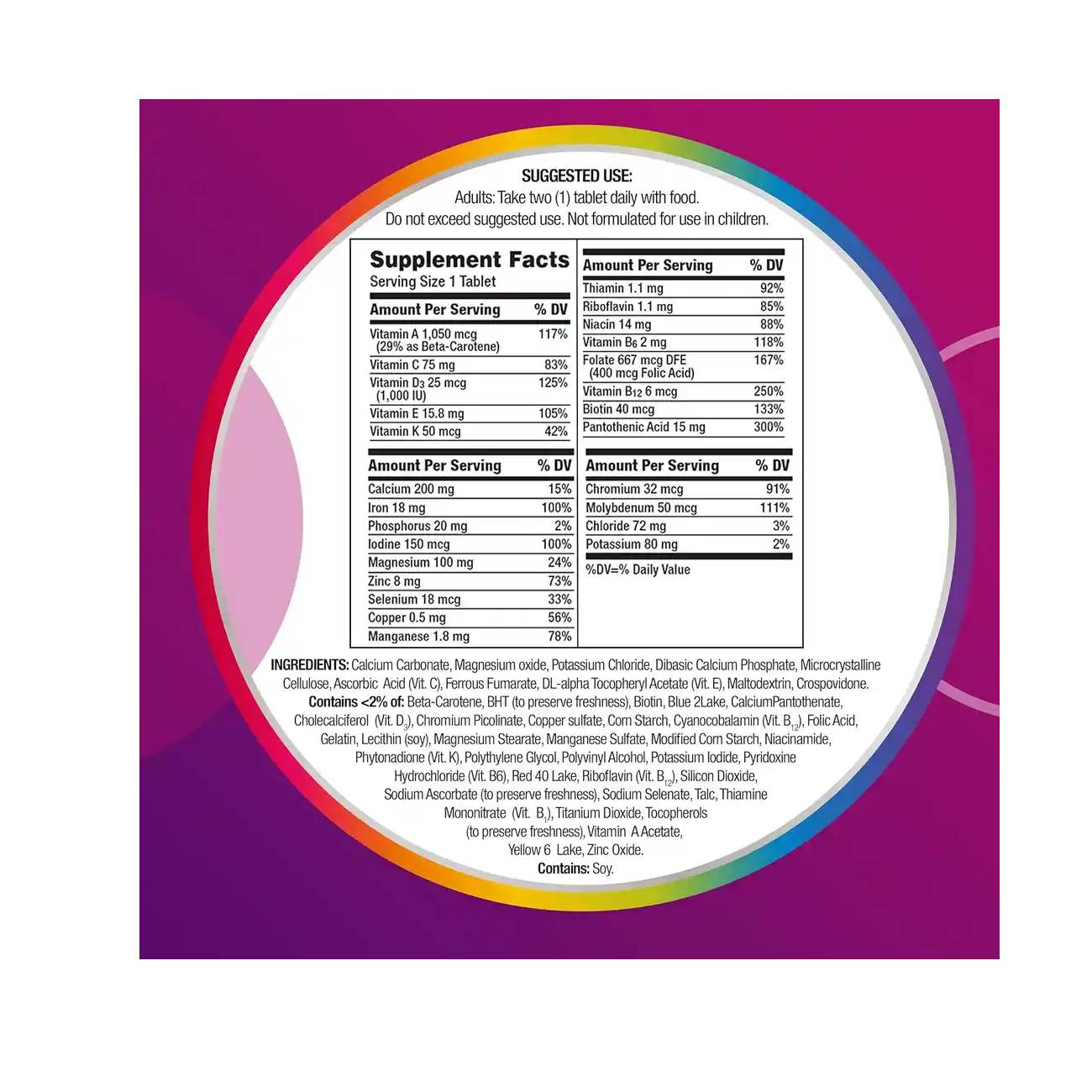 MULTIVITAMÍNICO CENTRUM MUJER 200 TABLETAS - 2