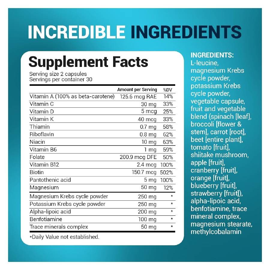DR BERG WHOLE FOOD MULTIVITAMIN WITH MINERALS 60 CAP - 3