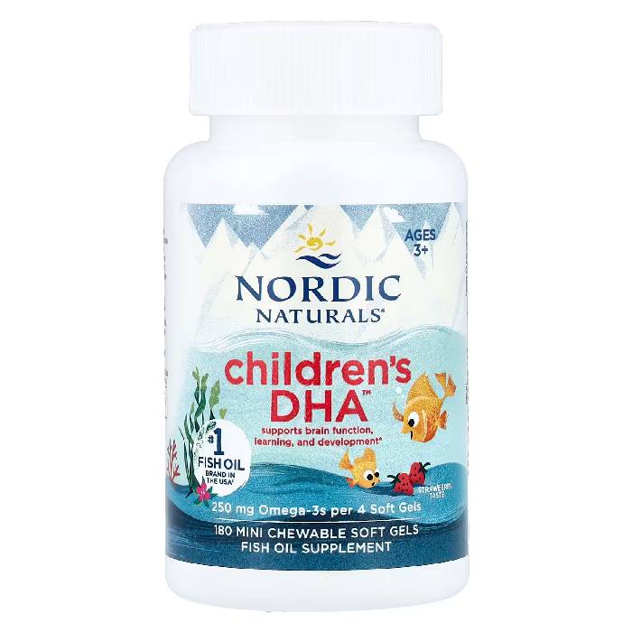 NORDIC NATURALS CHILDRENS DHA FRESA 180 MINI MASTICABLES - 4