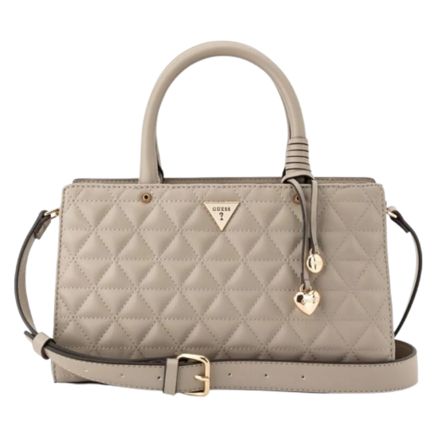 GUESS BOLSO SATCHEL KATY GREY - 1
