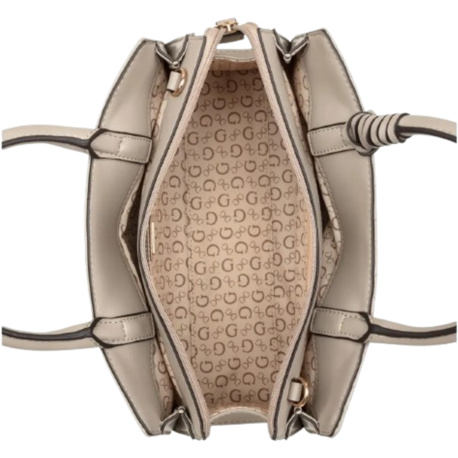 GUESS BOLSO SATCHEL KATY GREY - 4