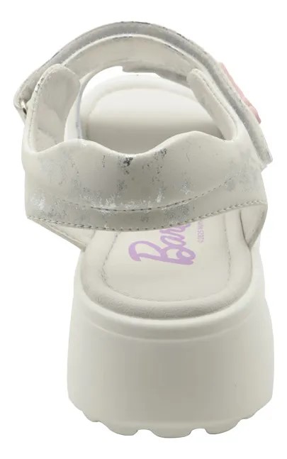 SANDALIAS MATTEL BARBIE NIÑA CASUAL BLANCO - 3