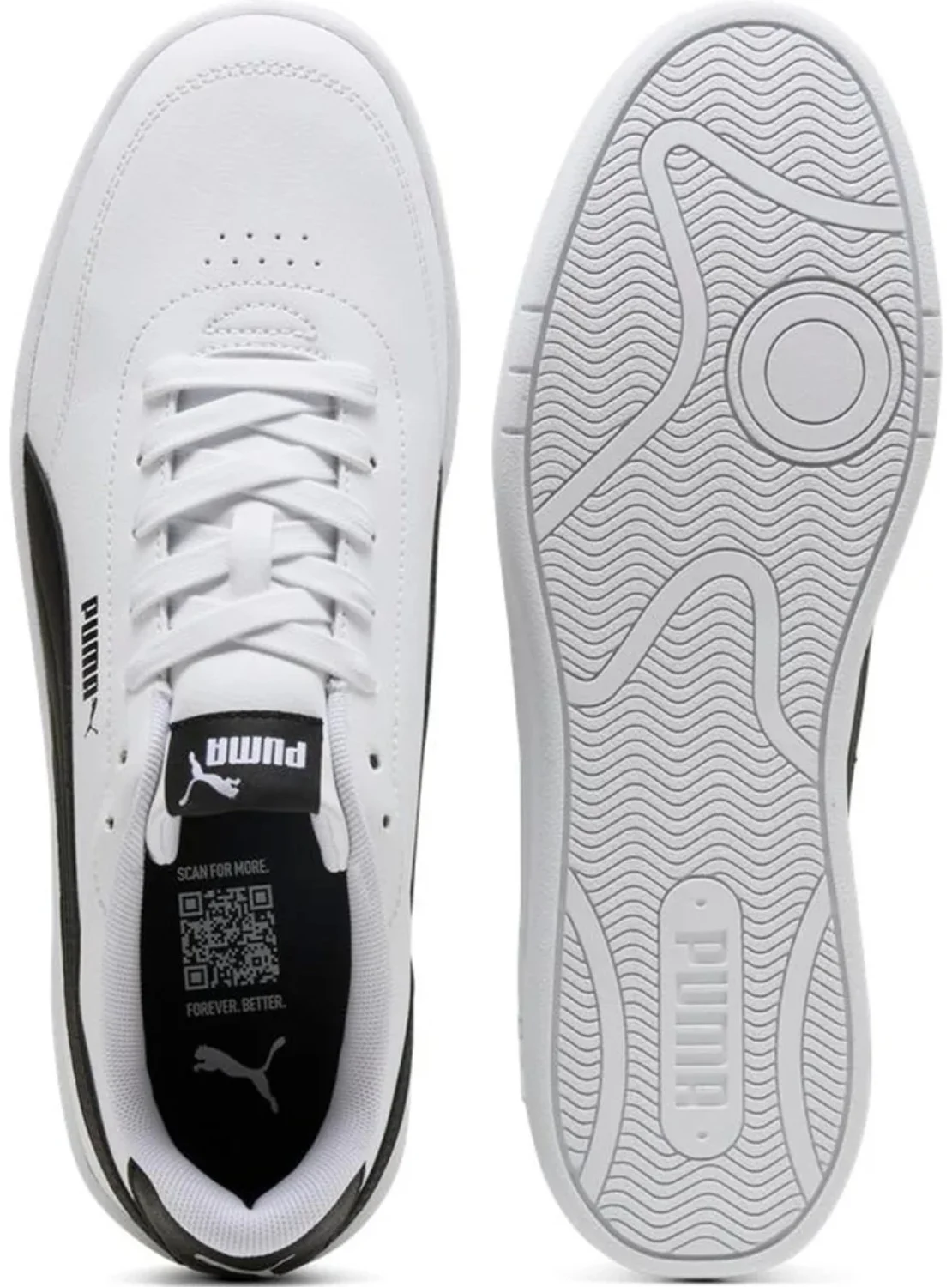 ZAPATILLA PUMA COURT CLASSIC CLEAN BLANCO 402223 01 HOMBRE - 4