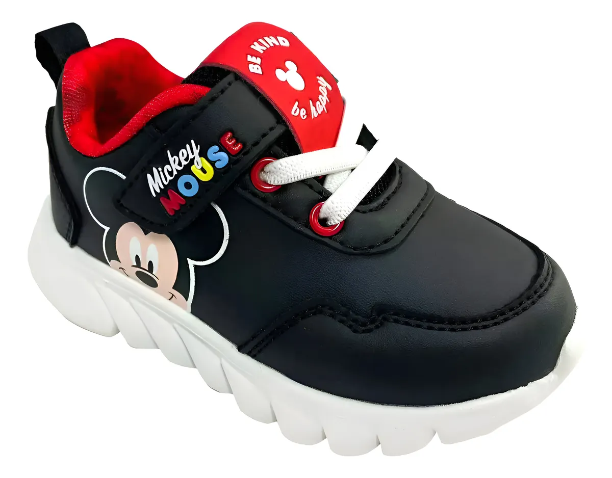ZAPATILLAS NEGRO CHILDREN'S CLUB CASUAL MICKEY NIÑO 2MC85800002 - 1