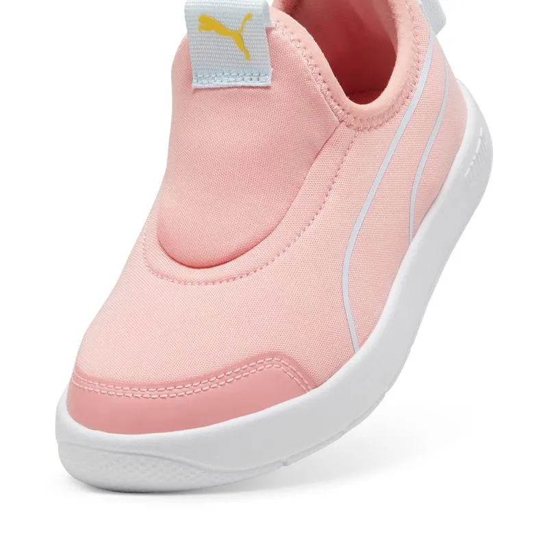 PUMA COURTFLEX V3 SLIP ON ROSA NIÑA ZAPATILLAS 398880-02 - 4