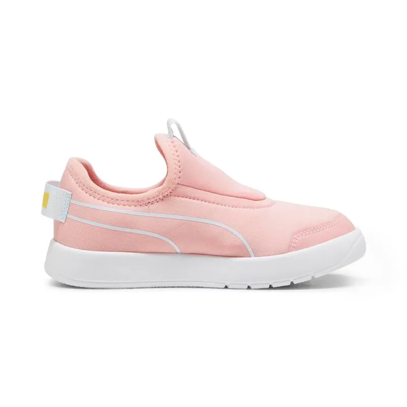 PUMA COURTFLEX V3 SLIP ON ROSA NIÑA ZAPATILLAS 398880-02 - 6