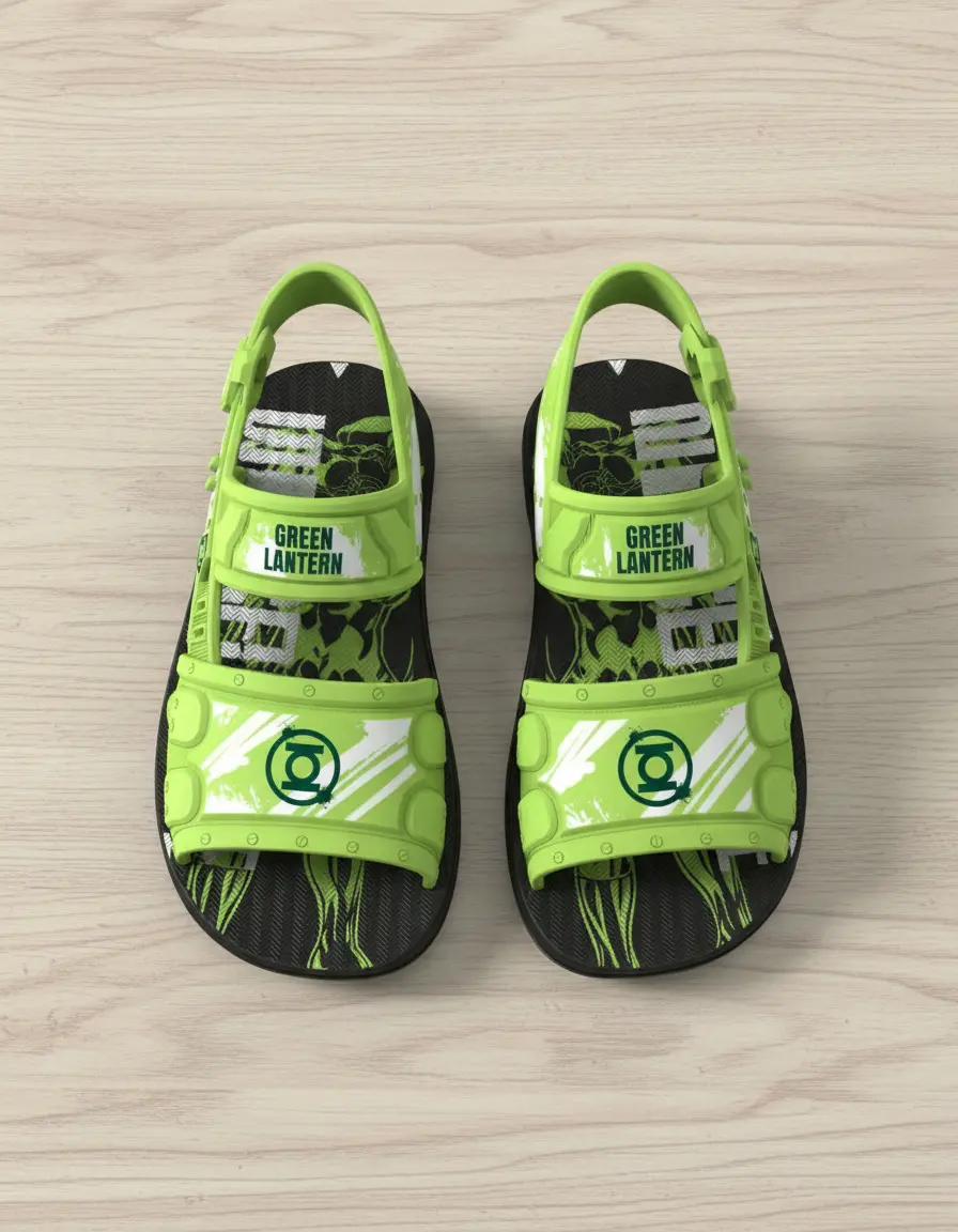 SANDALIAS LINTERNA VERDE NIÑO 2LIO6300002 - 3