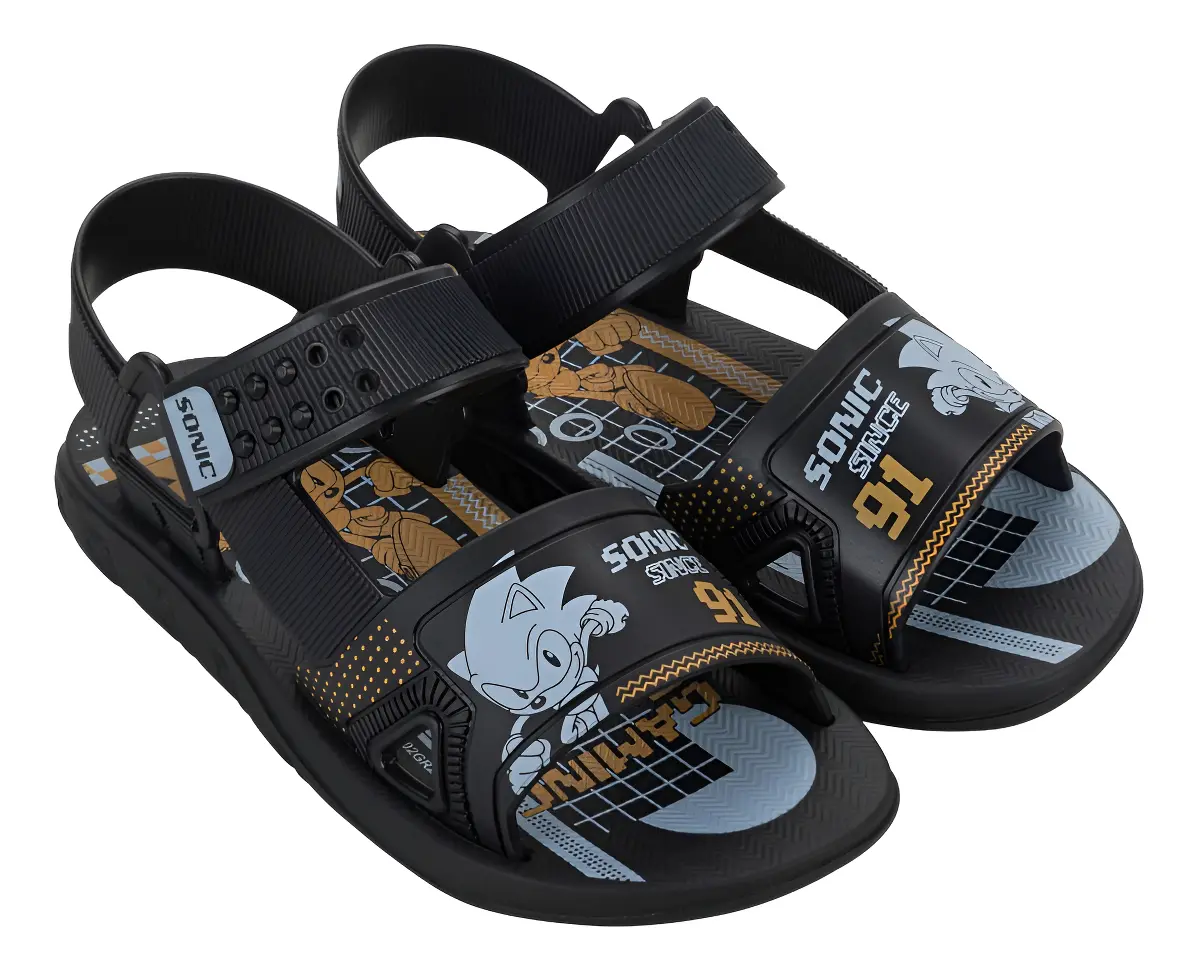 SANDALIAS SONIC NEGRO NIÑO 2SOA7800006 - 1