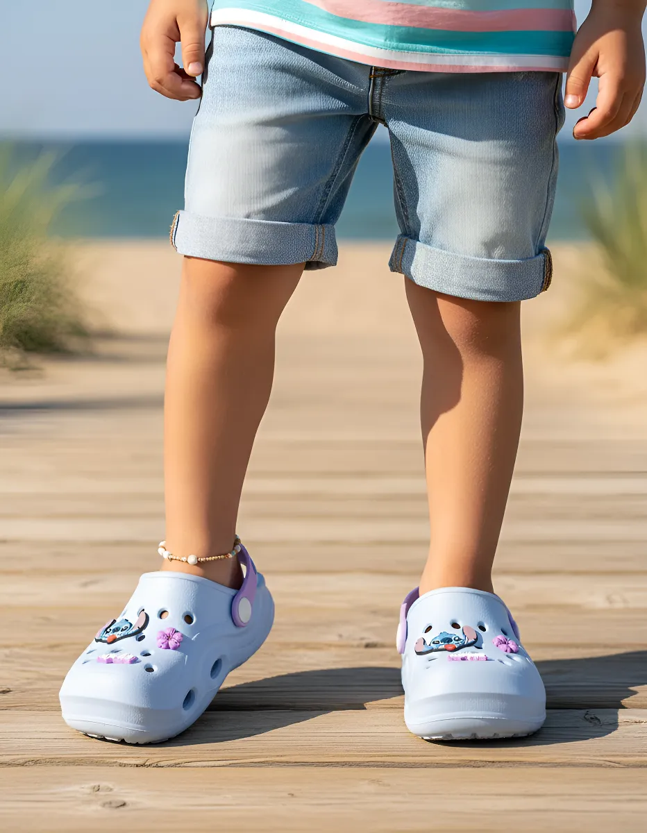 SANDALIAS CLOGS DISNEY STITCH PARA NIÑAS CELESTE 2STC0290001 - 5