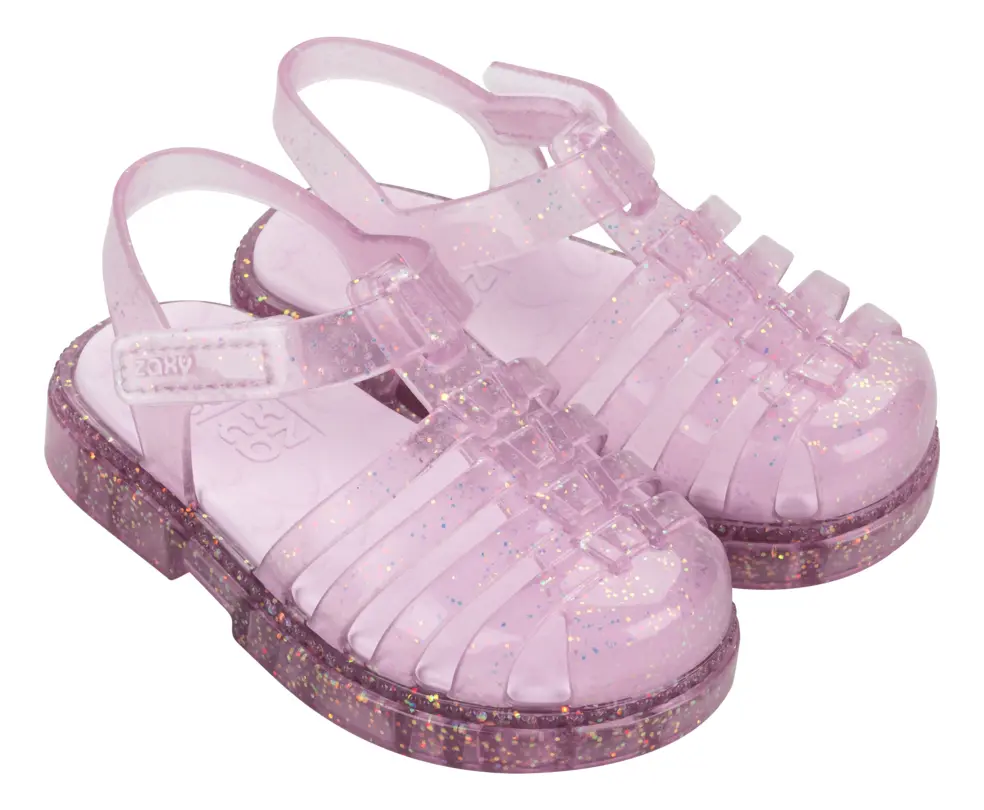 SANDALIAS ZAXY CASUAL GLITTER NIÑA ROSA 2GZC9400007 - 1