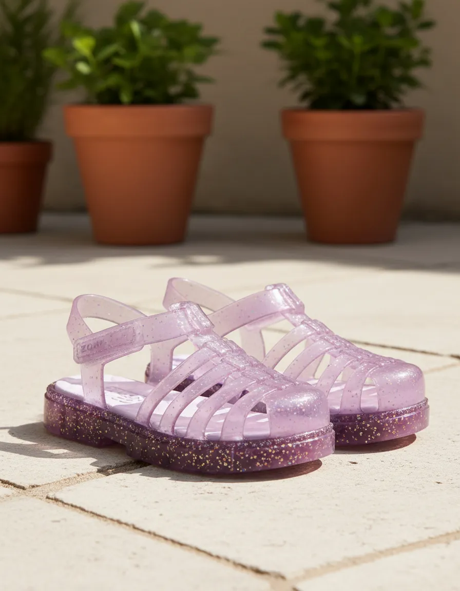 SANDALIAS ZAXY CASUAL GLITTER NIÑA ROSA 2GZC9400007 - 3