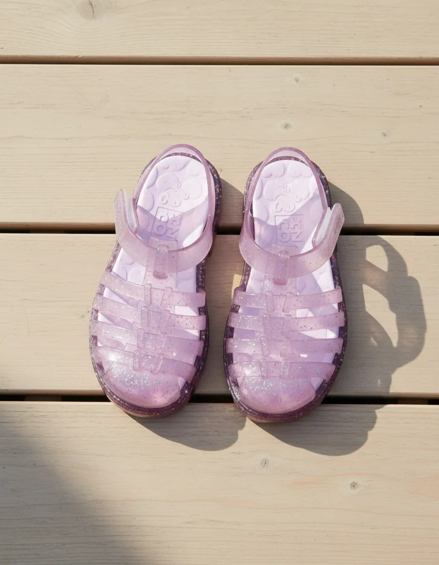 SANDALIAS ZAXY CASUAL GLITTER NIÑA ROSA 2GZC9400007 - 4
