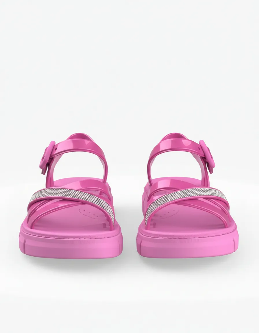 SANDALIAS MATTEL BARBIE NIÑA CASUAL FUCSIA 2BGA670001 - 2
