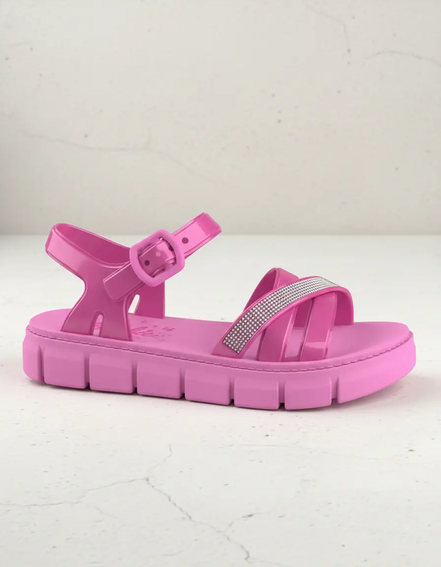 SANDALIAS MATTEL BARBIE NIÑA CASUAL FUCSIA 2BGA670001 - 3
