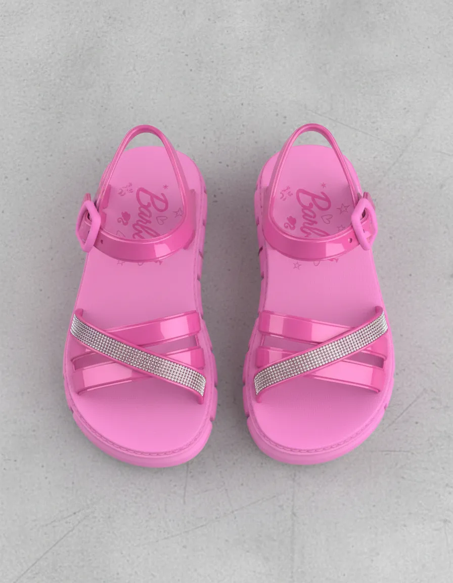 SANDALIAS MATTEL BARBIE NIÑA CASUAL FUCSIA 2BGA670001 - 5