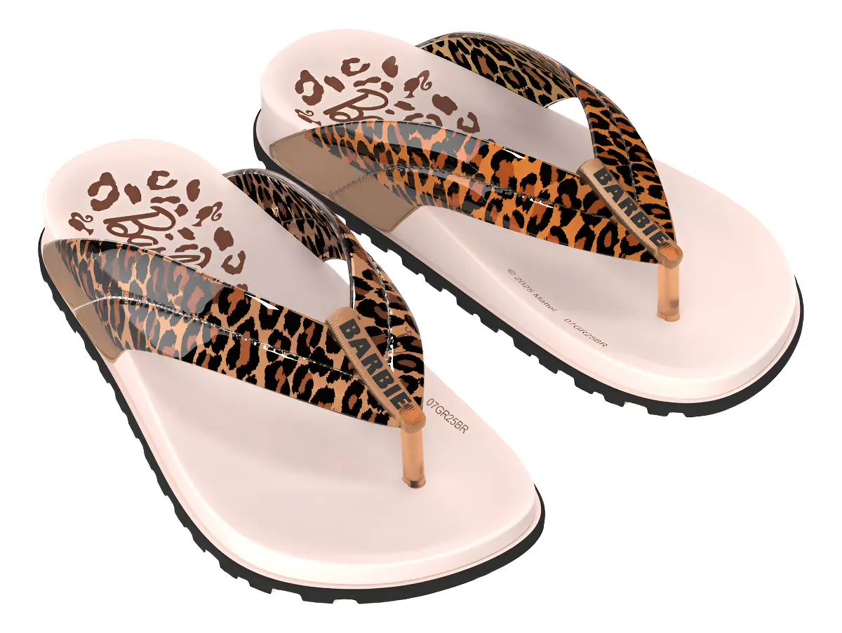 SANDALIAS MATTEL BARBIE NIÑA CASUAL ANIMAL PRINT 2BGV2000010 - 1