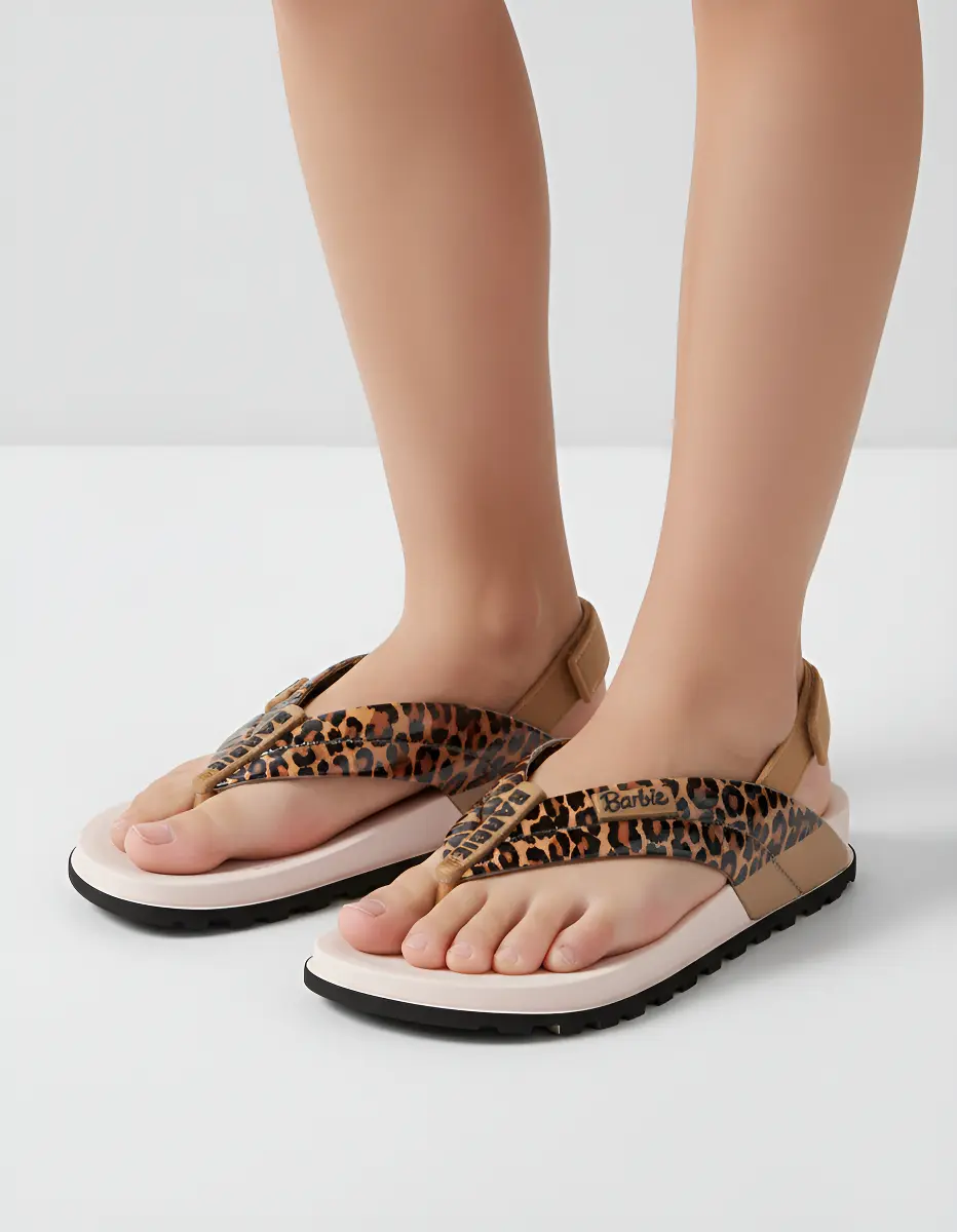 SANDALIAS MATTEL BARBIE NIÑA CASUAL ANIMAL PRINT 2BGV2000010 - 2