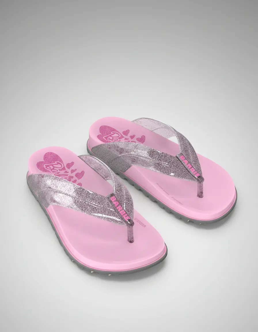 SANDALIAS MATTEL BARBIE ROSA NIÑA CASUAL 2BGV2000012 - 1