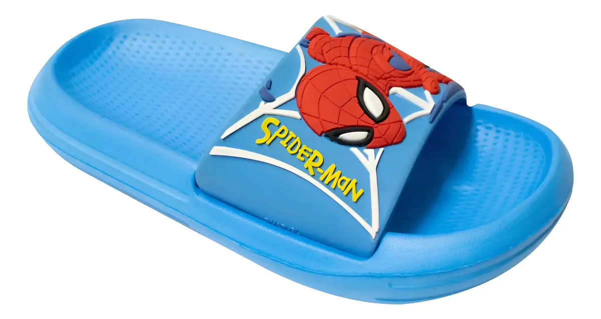 SANDALIAS SPIDERMAN CELESTE PARA NIÑOS 2SN12390002 - 1
