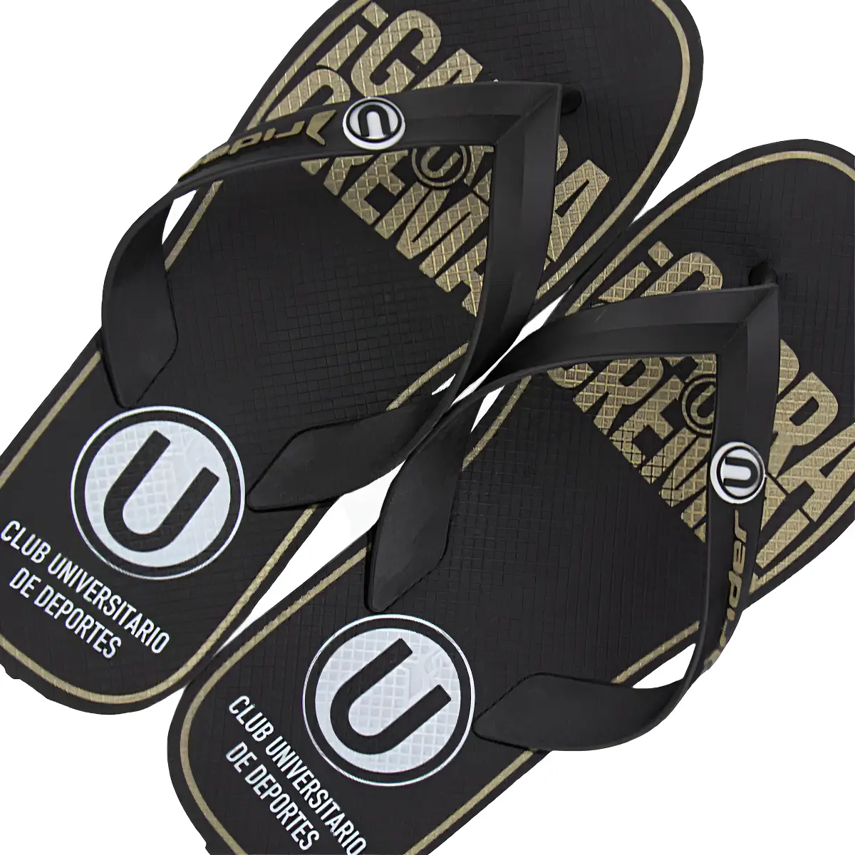 SANDALIAS RIDER FLIP FLOP NEGRO CASUAL DE LA U HOMBRE - 5