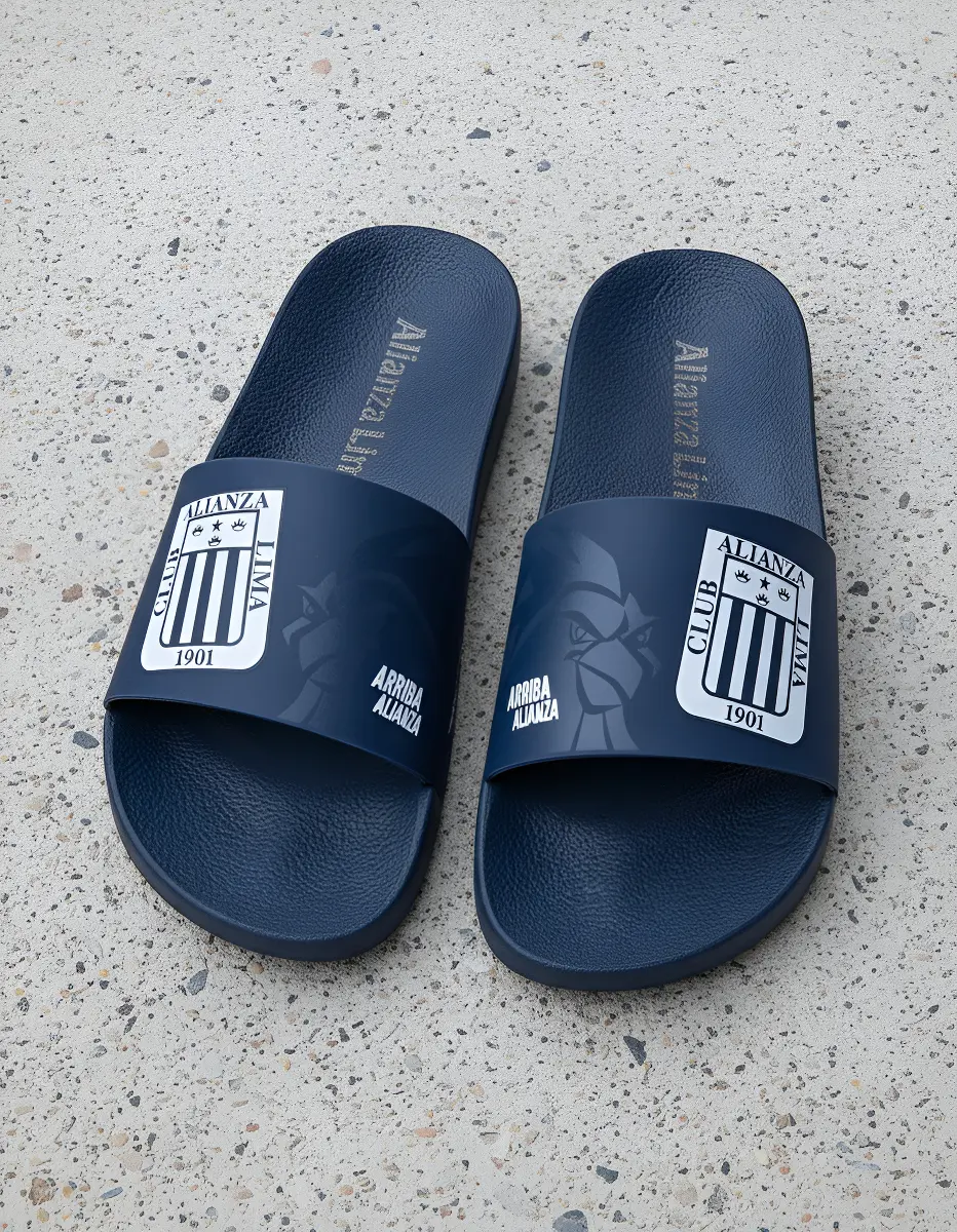 SANDALIAS RIDER SLIDER ALIANZA LIMA HOMBRE AZUL 2RDL5400004 - 1