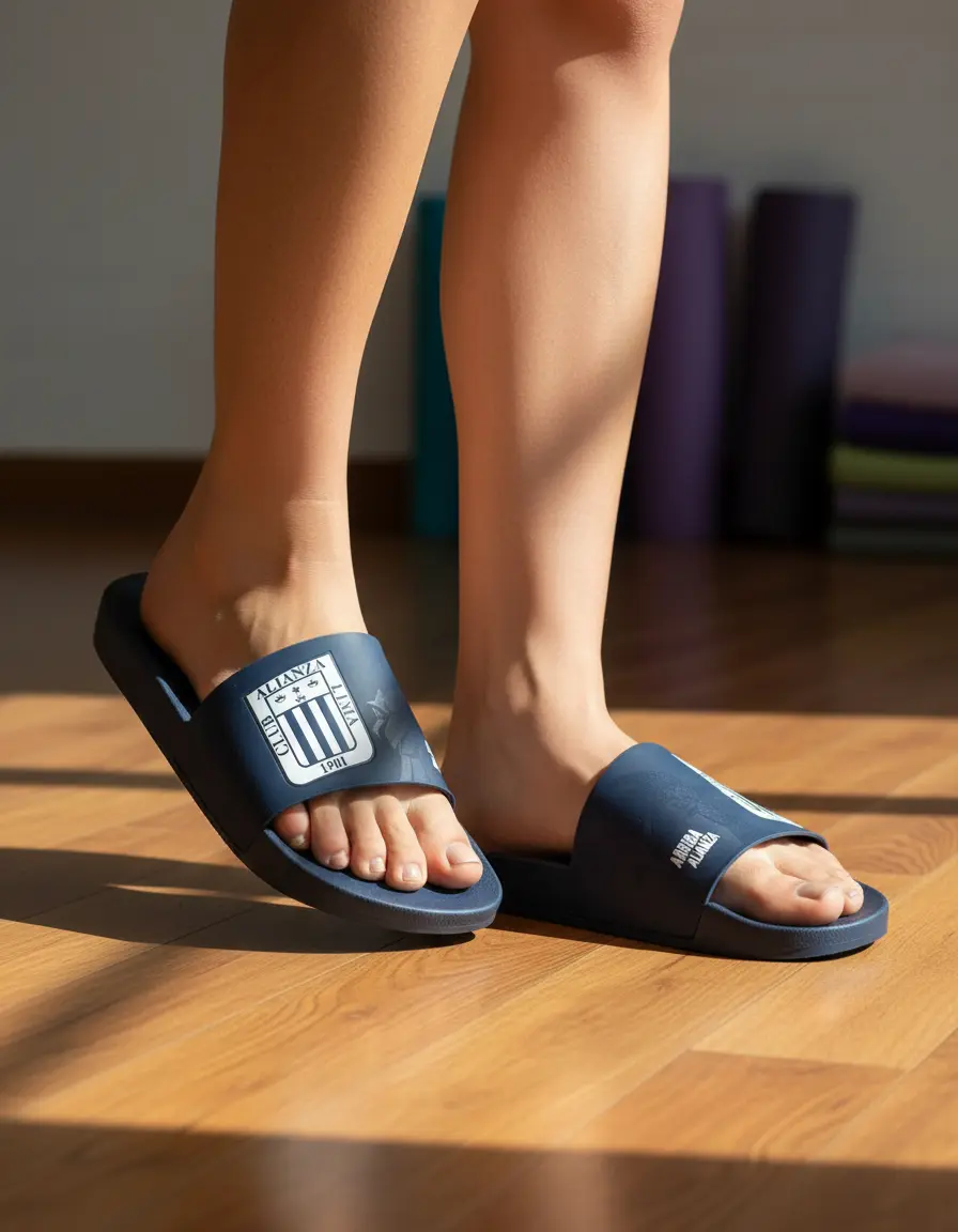 SANDALIAS RIDER SLIDER ALIANZA LIMA HOMBRE AZUL 2RDL5400004 - 3