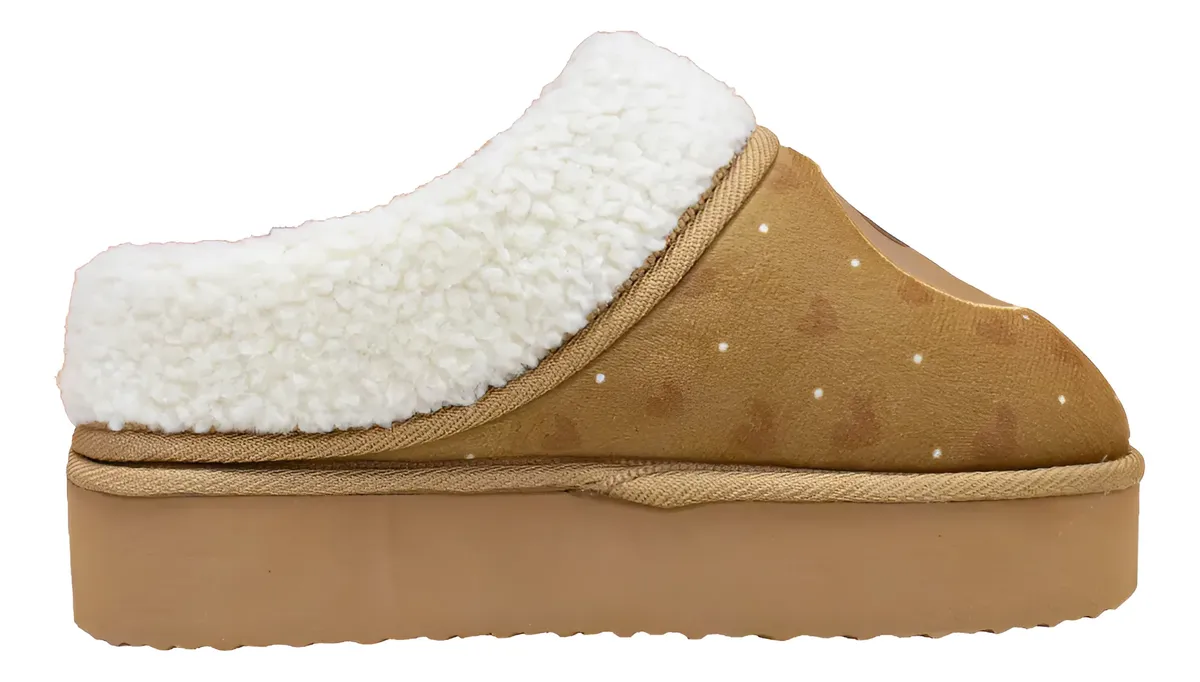 PANTUFLAS MINNIE MOUSE BEIGE MUJER 2NY10500001 - 1