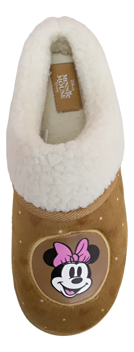 PANTUFLAS MINNIE MOUSE BEIGE MUJER 2NY10500001 - 3