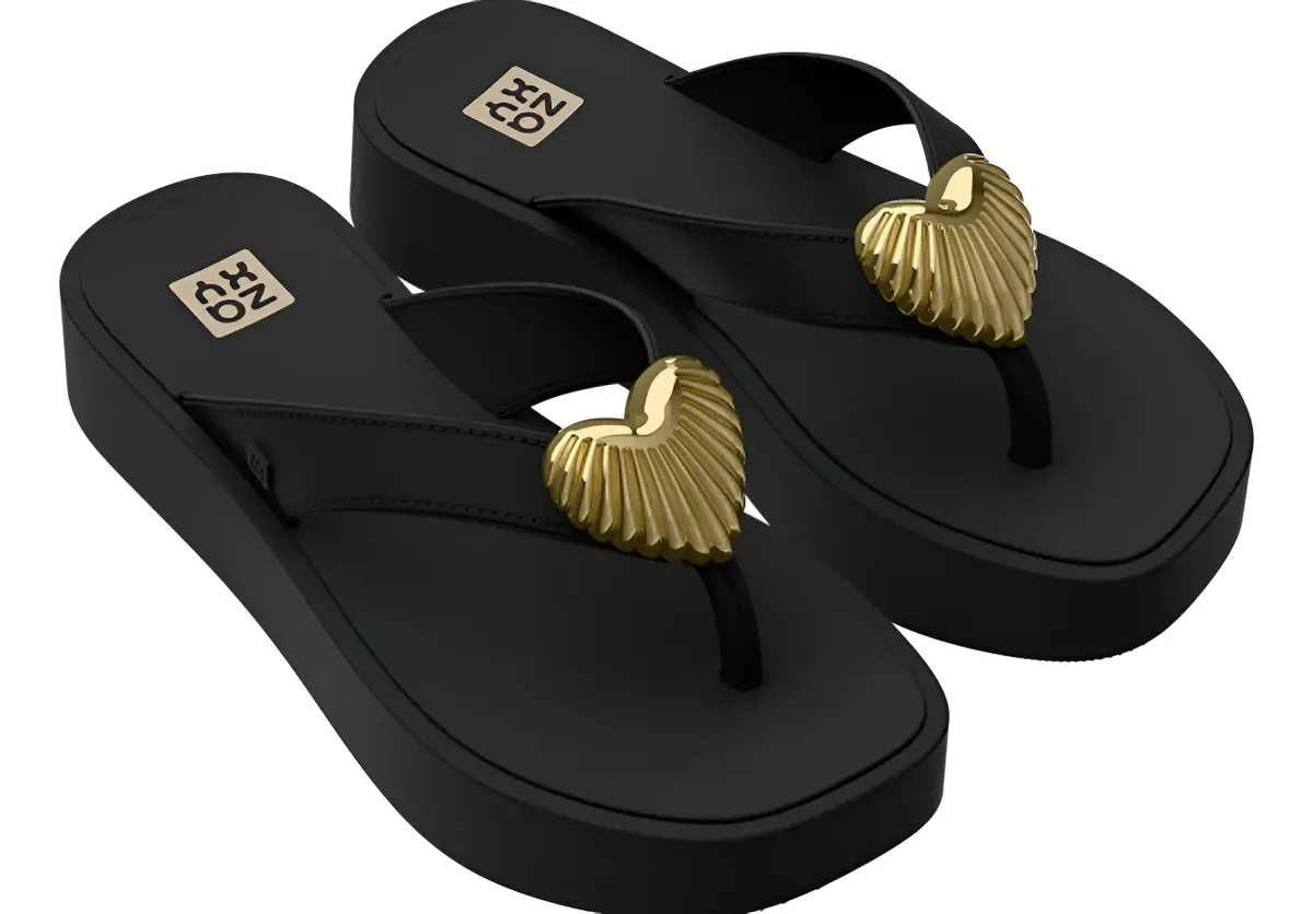 ZAXY FLIP FLOP SANDALIAS MUJER CASUAL NEGRO 2GZ03900006 - 1