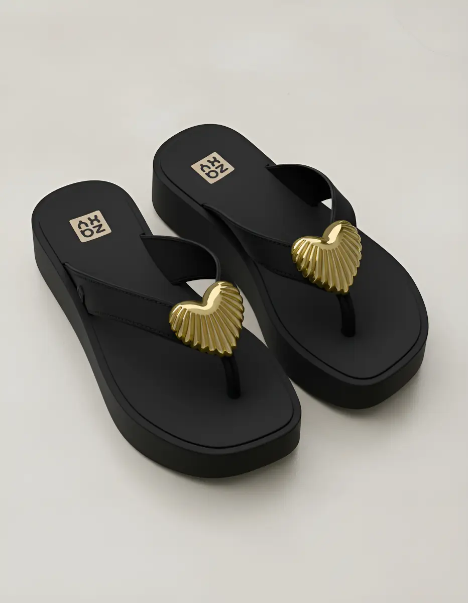 ZAXY FLIP FLOP SANDALIAS MUJER CASUAL NEGRO 2GZ03900006 - 3