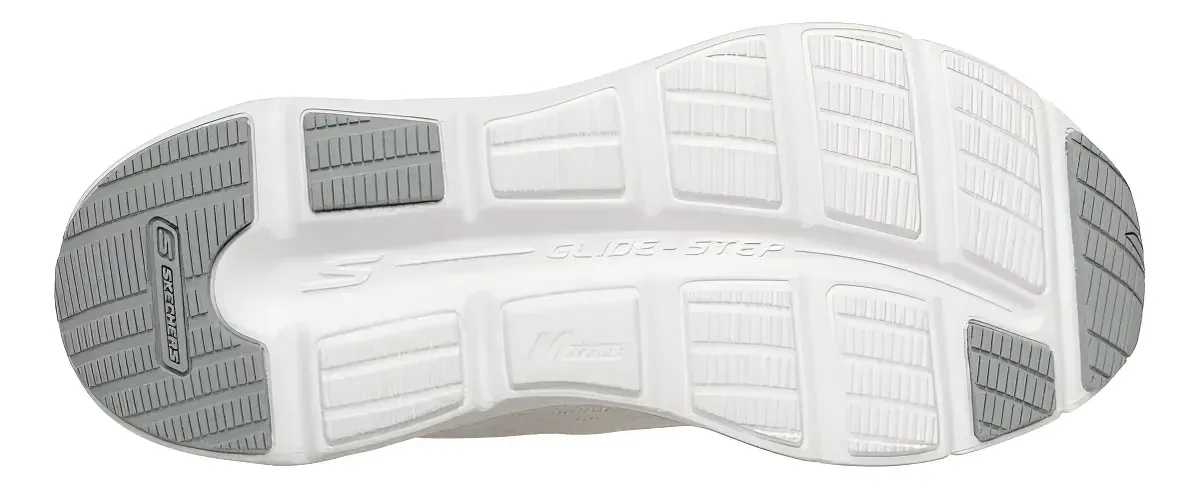 ZAPATILLAS RUNNING SKECHERS MUJER GLIDE-STEP VORTEX GRIS 129826-LTGY - 3