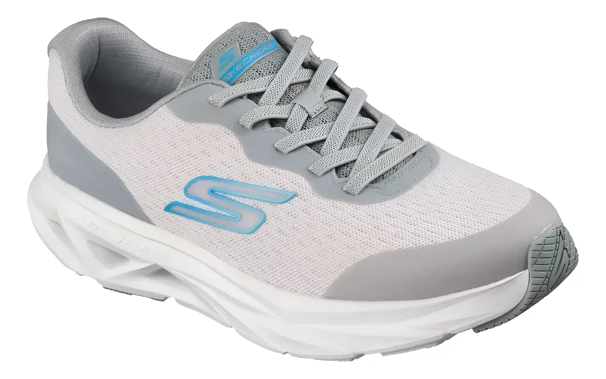 ZAPATILLAS RUNNING SKECHERS MUJER GLIDE-STEP VORTEX GRIS 129826-LTGY - 5