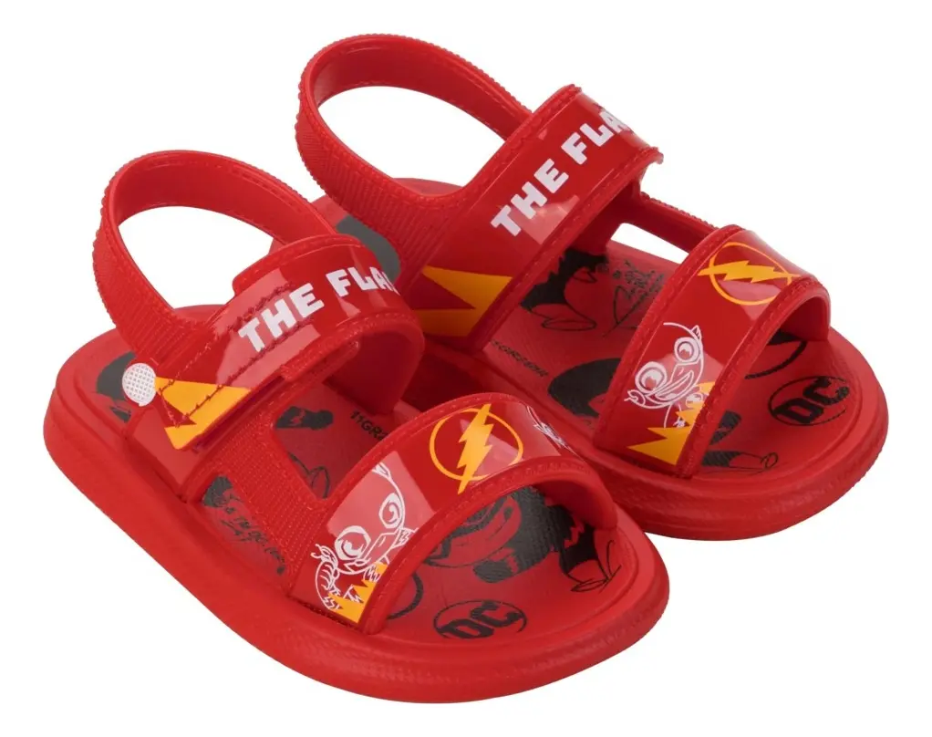 SANDALIAS  LIGA DE JUSTICIA ROJO NIÑO 2LJC0300004 - 1